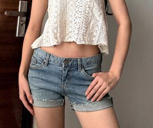 Low waist women's Denim Shorts