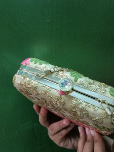 Rose Petals Brand New Shiny Purse