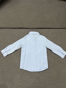 Kids Light Blue Button-Up Shirt