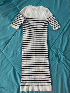 Striped Body Con Dress