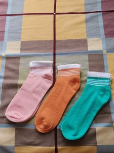 Cute Ankle Socks Trio