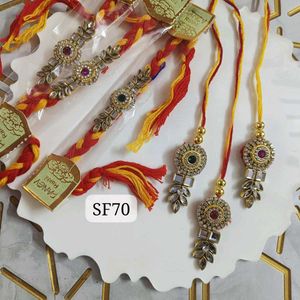 6 Pair Of Bhai Rakhi And Bhabhi Lumba