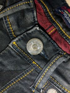 womens Dark Wash Denim Shorts