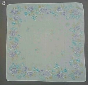 Vintage Floral Handkerchief