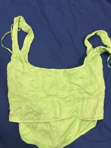 Zara Green Corset Top- high quality