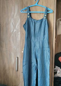 Blue Denim Jumpsuit