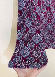 Bohemian Print Long Sleeve Blouse
