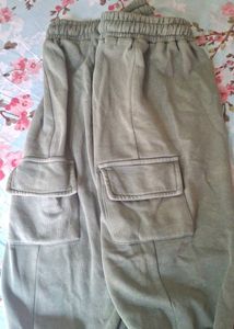 Olive Cargo Sweatpants🌿👖
