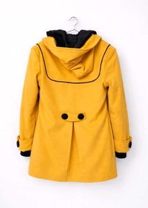 Stylish Yellow Winter Coat