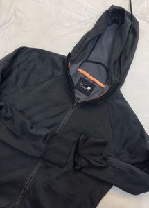 Adidas Black Zip-Up Hoodie