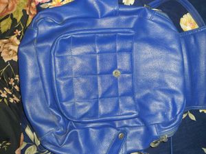 Vibrant Blue Backpack Bag