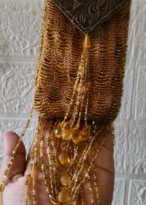 Elegant Beaded Evening Sling Bag