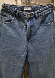 Chanel Classic Blue Denim Jeans