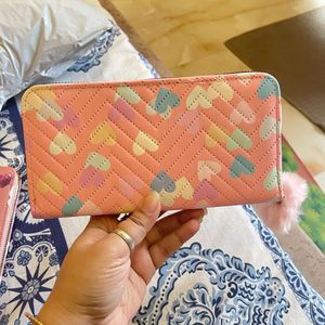 Cute Heart Pattern Wallet