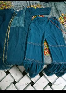 1  suit set one kurti free