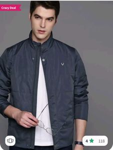 Allen Solly Navy Blue Jacket
