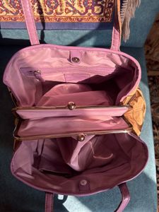 Coach Signature Monogram Tote/hand Bag