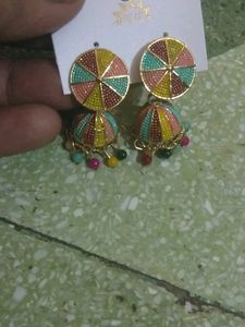 Colorful Statement Earrings