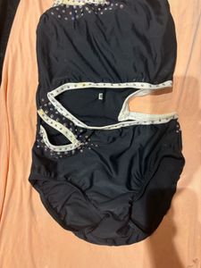 Stylish Black Embellished Bodysuit