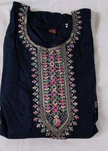 Elegant Embroidered Kurta Set