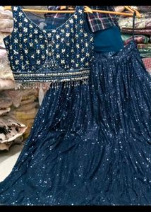 Designer Heavy Sequence Work Lehenga Choli