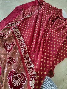 Beautiful Saree Half Net