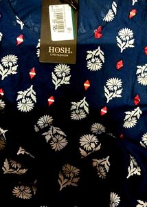 Blue Embroidery Kurta