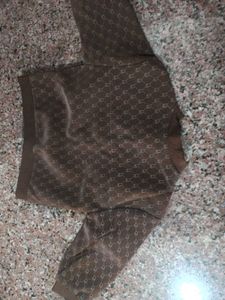 Stylish Brown Designer Print Jacket