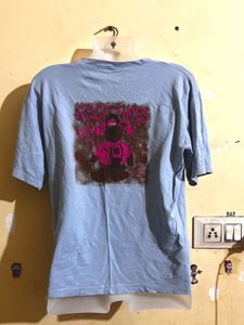 Cartoon Print T-shirt