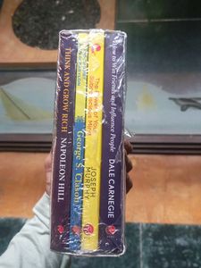 4-Book Set: Self-Help Classics