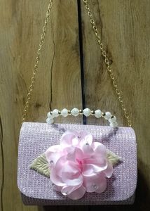 Faith Enterprises Casual Pink Clutch