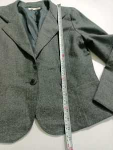 Classic Grey Imported Blazers Korean Winter