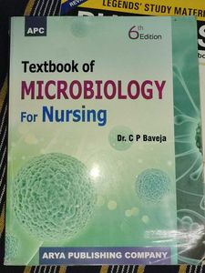 Textbook of Microbiology for Nursing