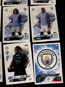 🏙️Topps Manchester City FC Cards Super Lot