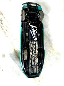 Vintage Teal Toy Car
