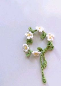 Handmade Crochet Flower Necklace