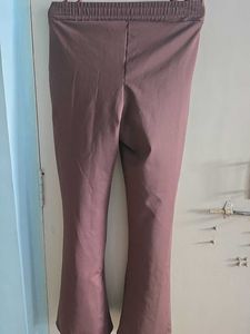 Stylish Flared Pants with Belt Detail