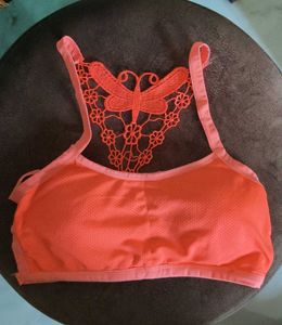 Cute Butterfly Back Sports Bra
