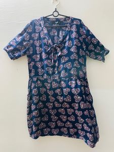 Cute Short Printed Dress