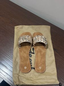 Stylish Braided Flat Sandals HYDEOUT