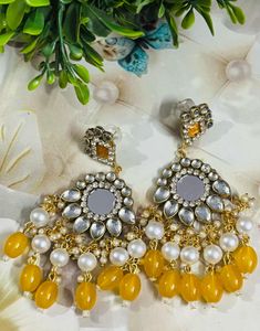 Woman Fancy Party Wear Earrings