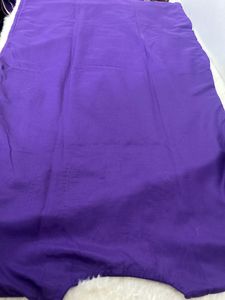 Embroidered Purple Kurta Set