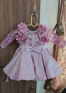 Adorable Pink Party Dress for Girls 16 size