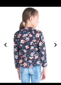 Cherry and Crumble Floral Print Girl's Jacket