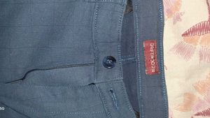 Men Blue Trousers/pant