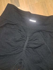 Black High Waisted GYM Shorts