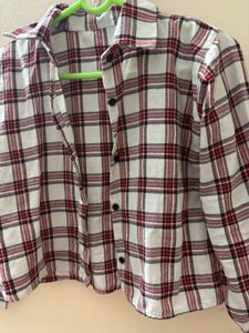 Classic Plaid Cropped Shirt
