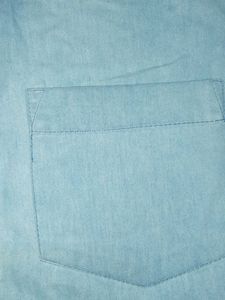 Men's Light Blue Button-Up Shirt combo