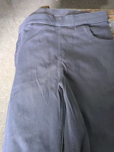 Comfortable Grey Pull-On Pants