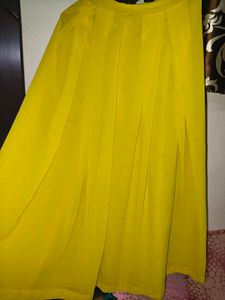 Bright Yellow Ethnic plazoo